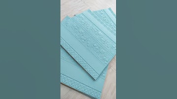 MẪU MỚI! Xốp dán tường Hoa Lồng Đèn Xanh