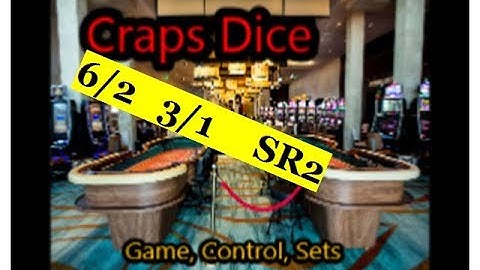 Craps Dice Game Control Sets