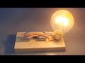 Free Energy Device Light Bulbs 220V with 2 Motor 2023 project exhibition