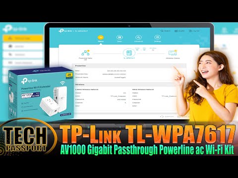 TL-WPA7617, CPL AV1000 WiFi AC Gigabit