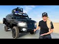 Off-Roading in a Custom SWAT Police Vehicle