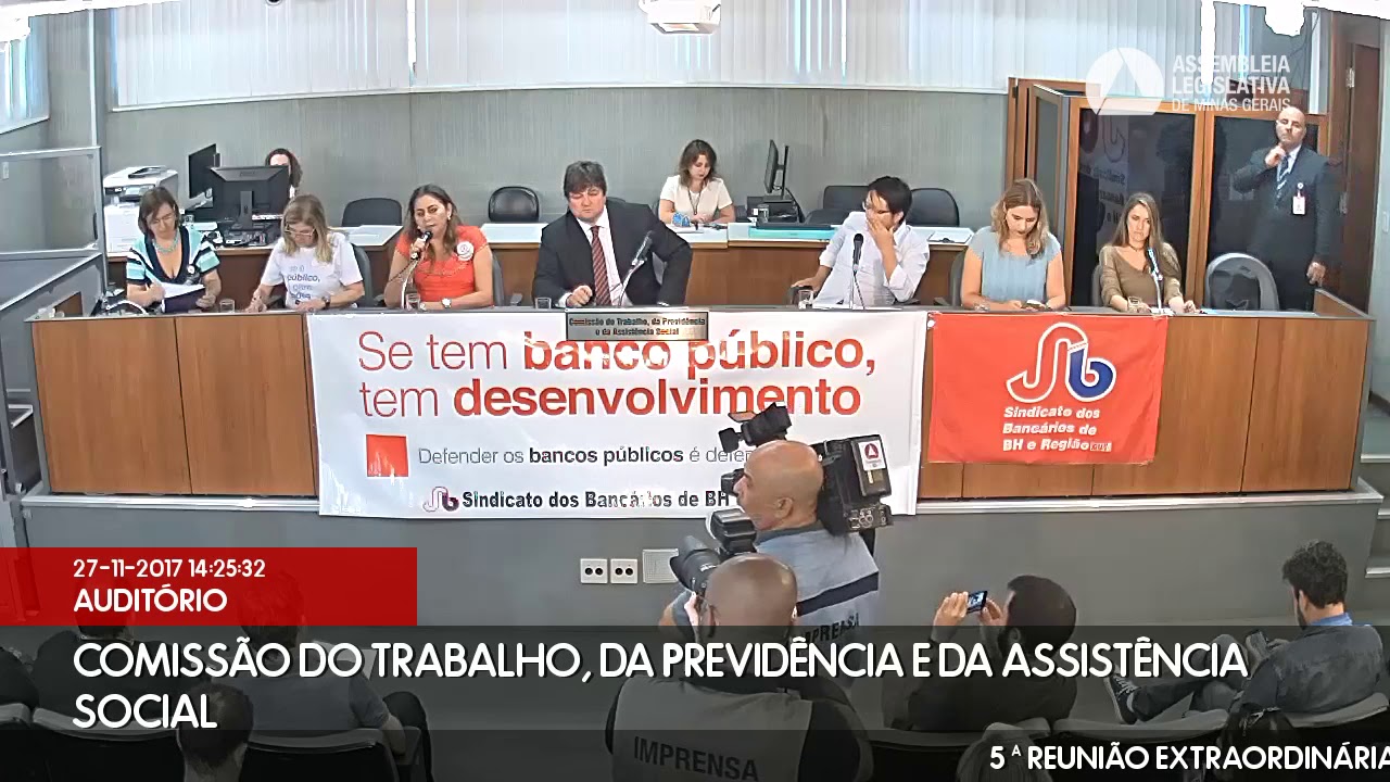 minas gerais aeropuerto 27/11/2017 14:00 - Comissão do Trabalho, da Previdência e da Assistência Social
