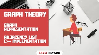 Graph Theory 2 - Graph Representation - Adjacency List C++ Implementation