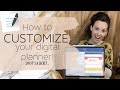 How to customize a digital planner | Goodnotes tips and secrets | Customizing a digital planner