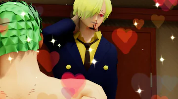 [MMD One Piece] - Sanji x Zoro - Bringing Sexy Back (YAOI WARNING)