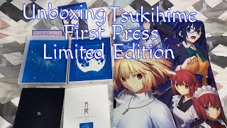 Tsukihime First Press Limited Edition Amazing Unboxing Video - YouTube