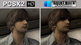 Silent Hill 4 - The Room | The best way to play on pc | PCSX2 HD vs Windows pc Comparison