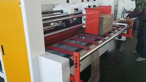 automatic feeding thin blade slitter scorer with stacker