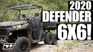 The 2020 Can Am Defender HD10 6x6 Is Pretty Amazing!