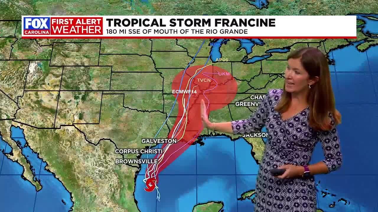 Scattered showers are expected on Friday and Saturday - YouTube