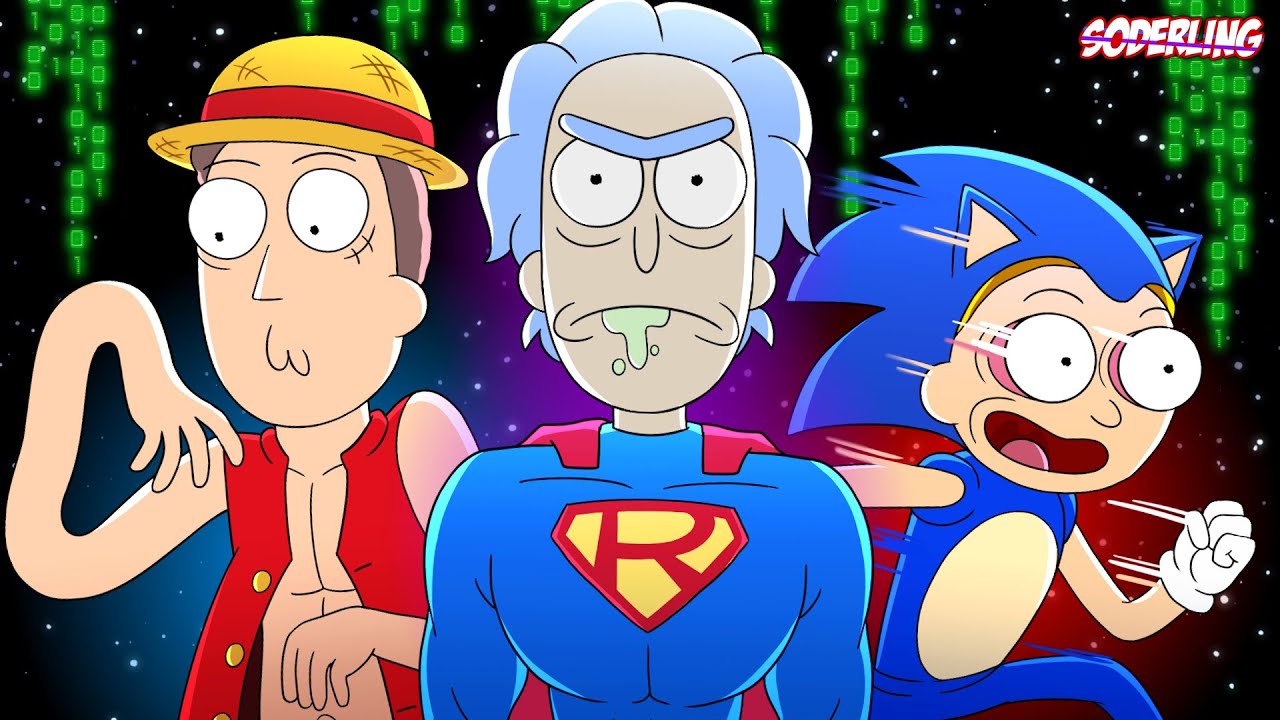 Соник и Луффи в 