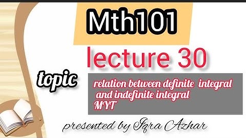 mth 101 lecture 30 |mth101short lecture 30 |#mth101  #30