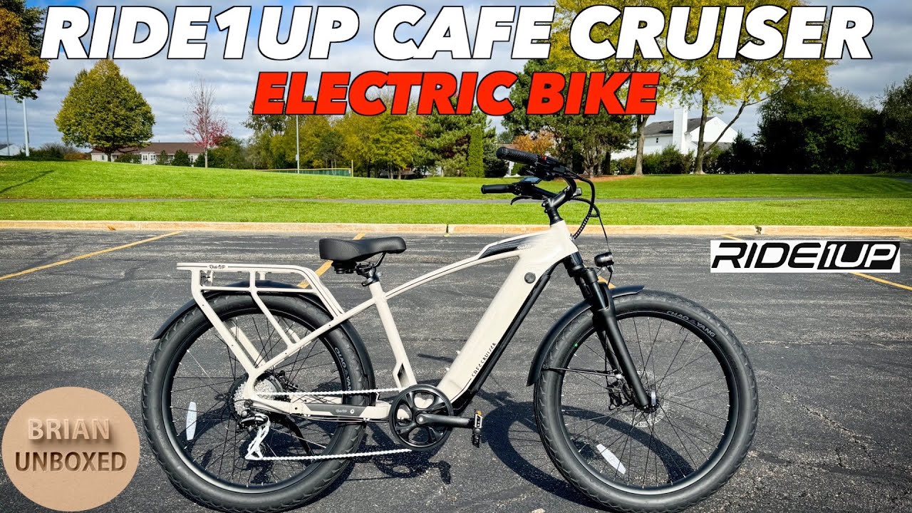 Cafe Cruiser Electric Bike, Ride1Up Ebikes