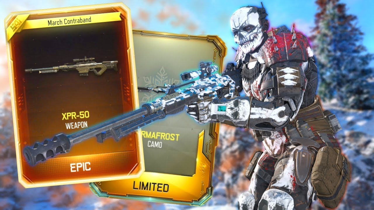 NEW XPR-50 Sniper & Permafrost Camo! (Black Ops 3 Update) - 