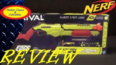 Toy Review: NERF RIVAL EDGE Series SATURN XX-1000 / Hasbro 2020