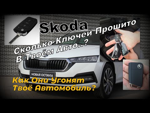 Skoda: Сколько Ключей Прошито В Твоём Авто? Пробег Авто по Ключам. (2022)