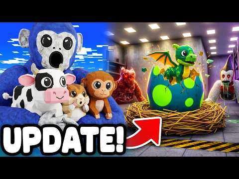 I Got EARLY ACCESS to the EGG HATCHING UPDATE in Scary Baboon!