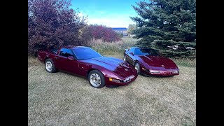 1993 C4 Corvette Comparison  ZR1 vs LT1