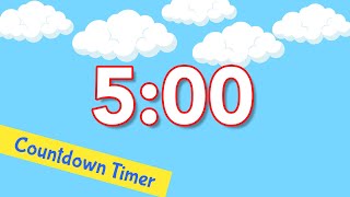 5 Minute Timer (Clouds / Paper Airplanes / Music)