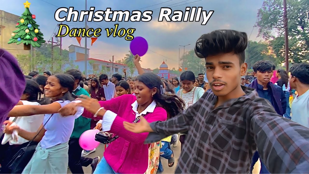 🎄 Christmas, really Dance 😅🫰Ambikapur ll dance vlogs ll kaulesh jagte vlogs