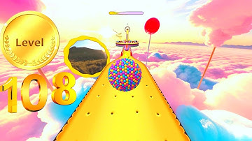 Colour Going Balls Game Super Speed Level -108 Android Gameplay