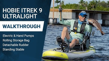 Hobie Mirage iTrek 9 Ultralight Inflatable Kayak: Perfectly Portable, Maneuverable and Hassle-free