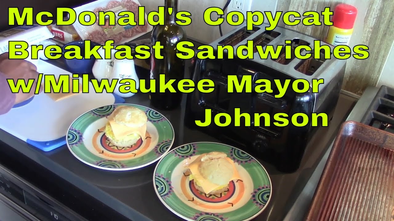 Sausage & Egg McMuffin Style Breakfast Sandwich - Chef Sous Chef