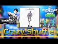 【DRS】Crazy Shuffle / ふつう Lv9 ダンスガイド TENORI（サイド）【外部出力】