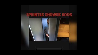 Sprinter Sliding Shower Door