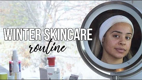 winter skincare routine:  am + pm // quick + easy