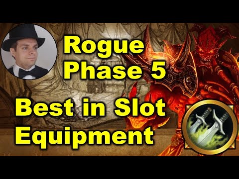 Rogue Phase 5 Best in Slot Equipment Burning Crusade for Raids ...