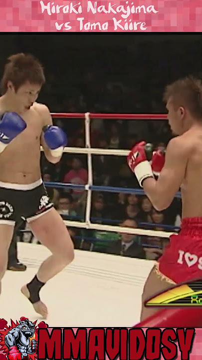 Knockdowns and TKO Krush 3 - Hiroki Nakajima vs Tomo Kiire #krush #kickboxing #TKO