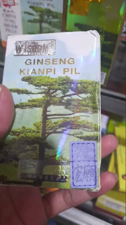Ginseng Kianpi Pil Wisdom Original