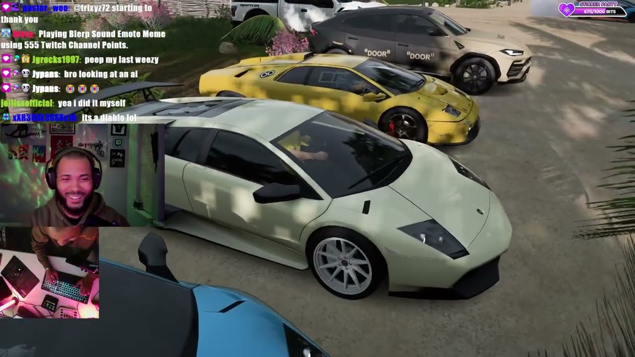 LAMBORGHINI CAR SHOW IN FORZA HORIZON 5