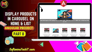 Angular Live ep 8 : Display Products On Home in Angular Project | Create Ecommerce | Software TechIT