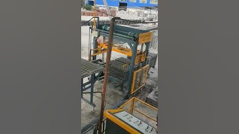 brick palletizer onnoh concrete block stacking machine