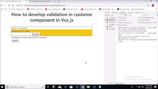 vee-validate in vue js
