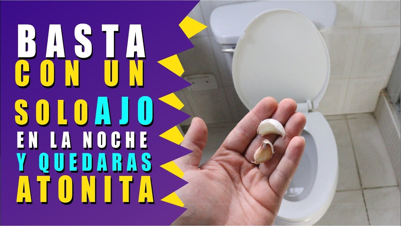 nervio ciatico recorrido Coloca 1 ajo a la taza del inodoro en la noche y en la mañana quedarás sin palabra