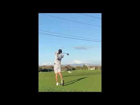 Michael Thorbjornsen slow motion golf swing motivation! #golf , #golfswing , #subforgolf