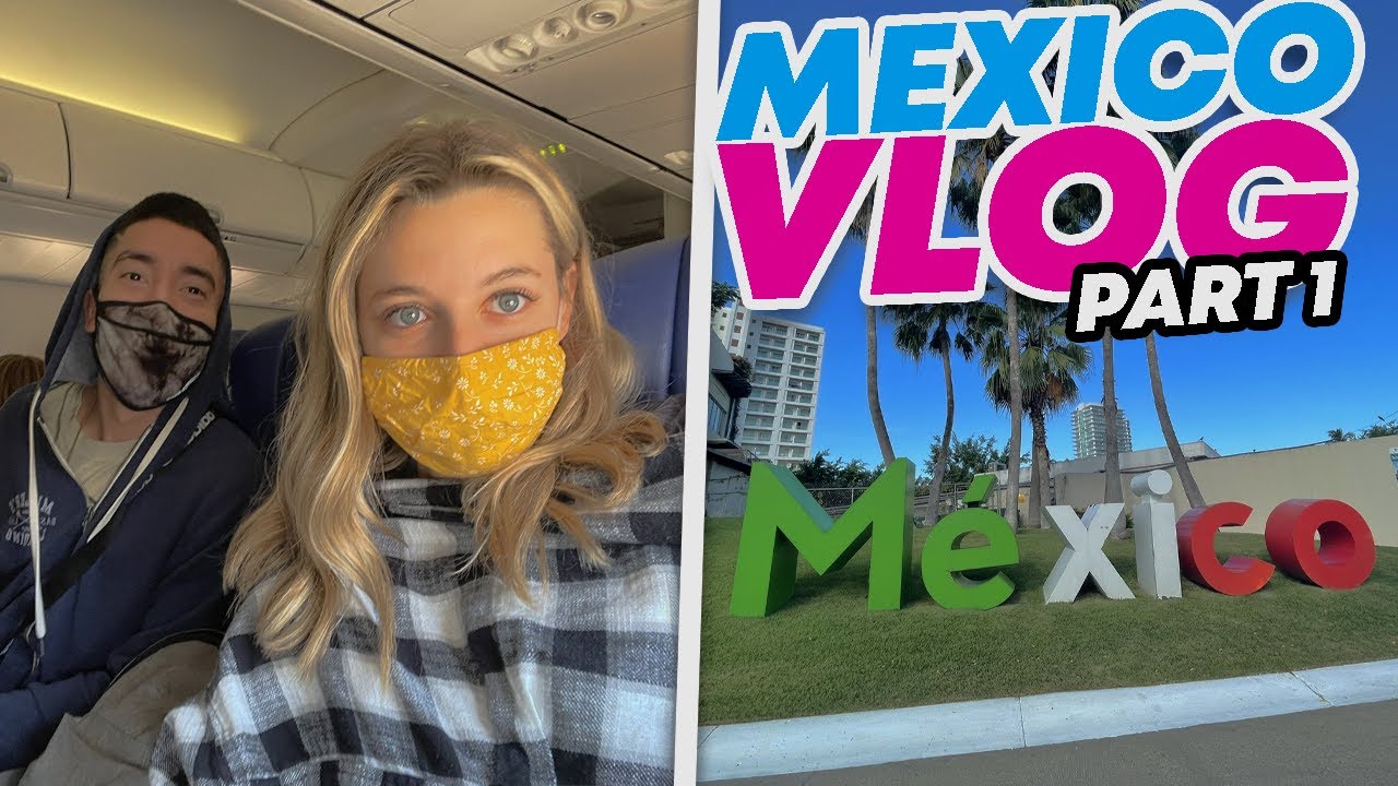 Puerto Vallarta, Mexico VLOG PART 1 -- Traveling w/ my mom and boyfriend to an all inclusive resort!