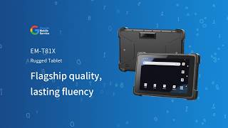 Emdoor EM-T81X Rugged Tablet Review: Built to Survive Anything! 🔥 IP65 + MIL-STD-810H