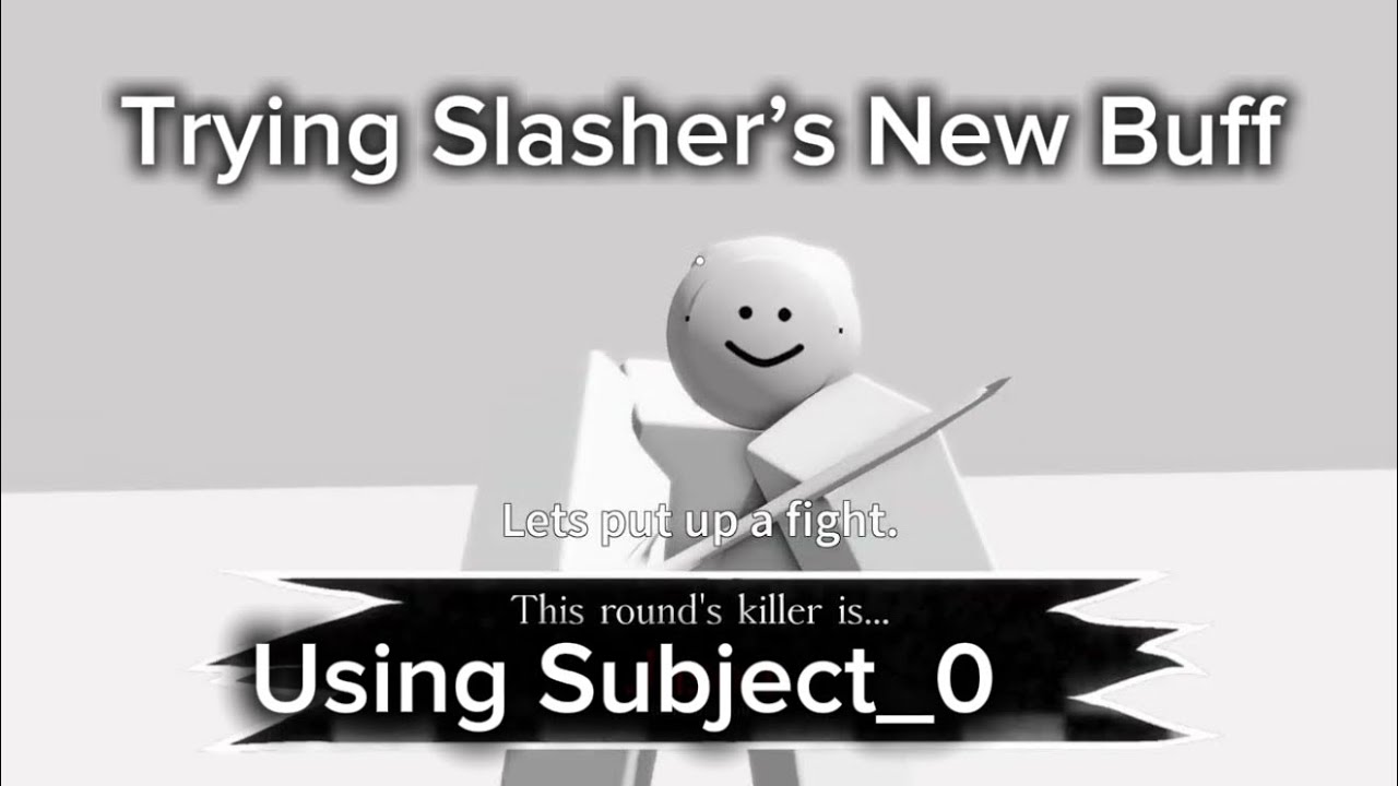 Level 200 Jason Tries out Slasher Buff + Commentary on Gameplay - YouTube