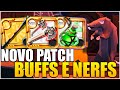 CHEGOU OS NOVOS BUFFS E NERFS QUE VAO MUDAR O META!! - Albion Online