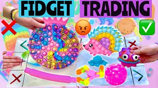 Fidget Trading with RARE FIDGETS ONLY! *SHE SCAMMED ME* 😢😡