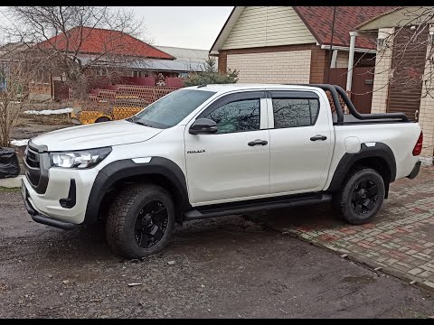 Тюнинг пикапа Toyota Hilux в базовой комплектации