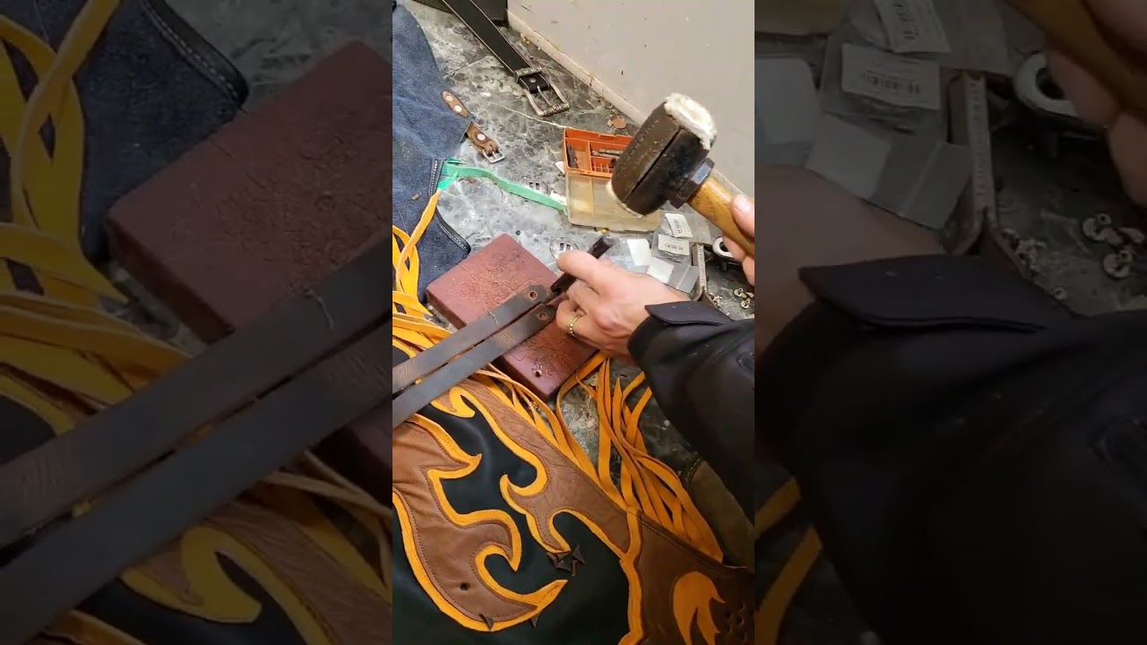 Making Chaps for the Rodeo #jrbullriding #rodeo #bullriding #riding