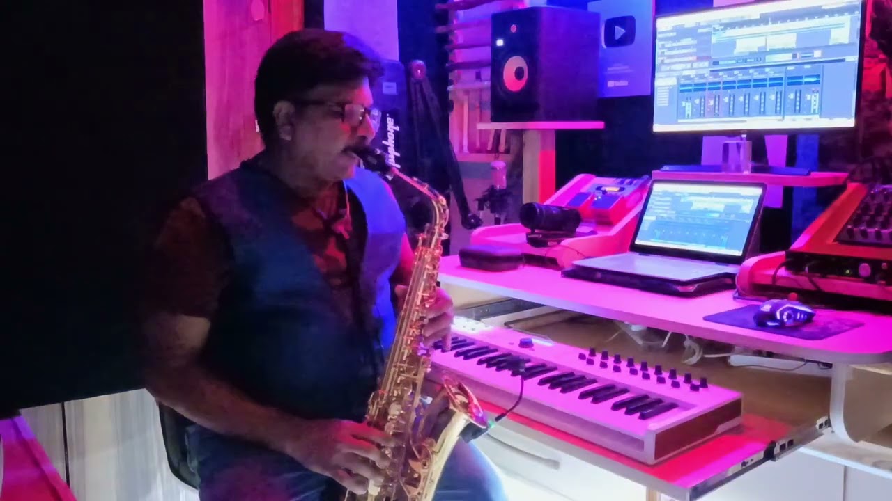  728 Jimmy Jimmy Jimmy Aaja Aaja Aaja  Disco Dancer Kim Parvati Khan Saxophone Cover by Suhel