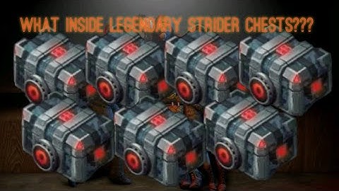 OPEN LEGENDARY STRIDER CHEST!! AWESOME LOOT! 👍 - DAWN OF ZOMBIES SURVIVAL AFTER LAST WAR