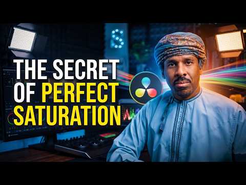 التلوين السينمائي على دافنشي ريسولف سر الألوان الساتوريشن