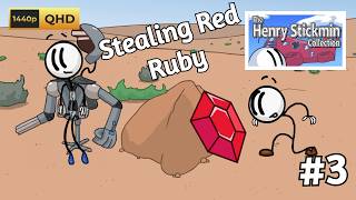 ATTACKING A AIRSHIP! | The Henry Stickmin Collection | #3 | Episode 3 | Hindi | 1440p QHD